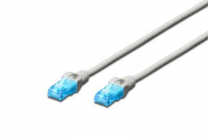 Digitus DK-1511-0025 CAT5e U/UTP PVC 0.25m patch kábel szürke
